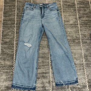 Loft wide leg size 6 petite jeans